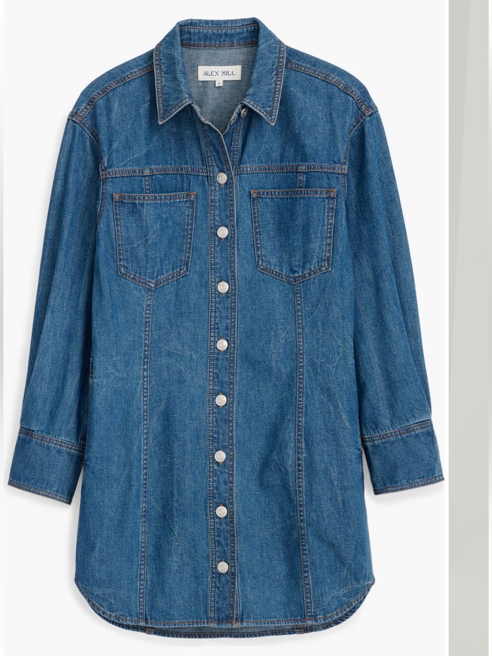 Alex Mill Marissa Denim Shirt Dress